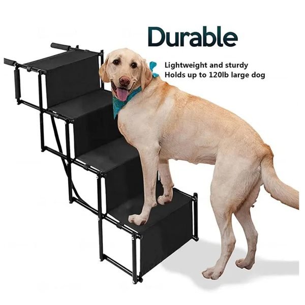 Escalera Plegable y Desmontable para Mascotas – Ideal para Viajes - Imagen 2
