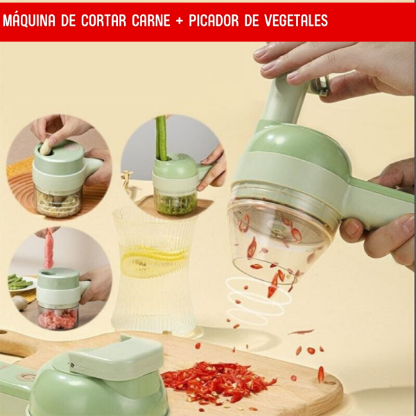 Cortador de Verduras Multifuncional 4 en 1 – Práctico y Eficiente - Imagen 2