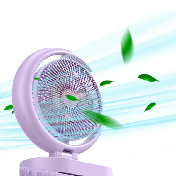 Ventilador de Escritorio con Iluminación LED – Frescura y Estilo en un Solo Dispositivo - Imagen 3